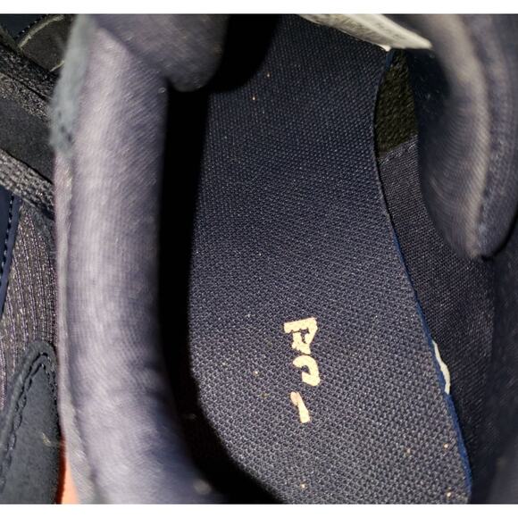 Reebok Classic Harman Women's 8 Blue Suede Leather Upper Running Shoe Sneakers - Picture 8 of 9